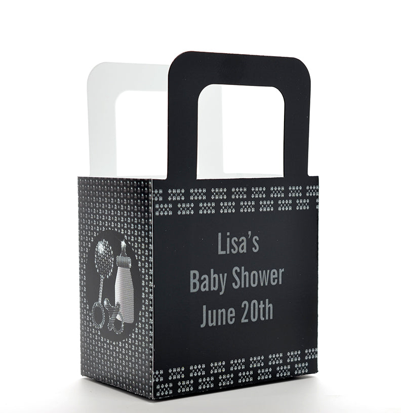 Baby Bling - Personalized Baby Shower Favor Boxes