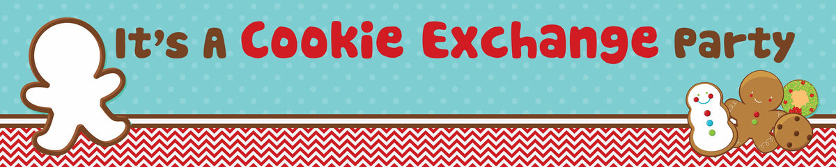 Cookie Exchange - Personalized Christmas Banners