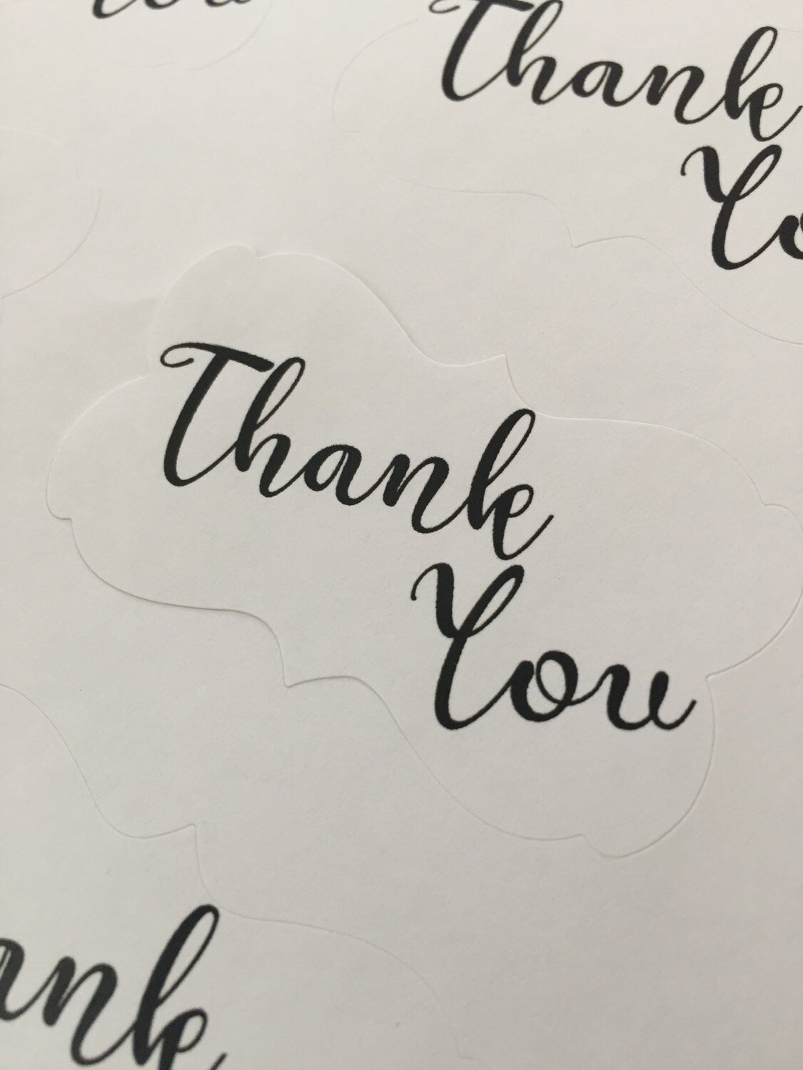 Thank You Sticker - Printed Stickers - Small Business Stickers - Shop Small - Packaging Sticker - Product Packaging Label - Envelope Seal