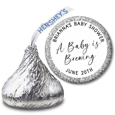 Baby is Brewing, Thank You Stickers Baby Shower Favors, Thank You For Coming to My Baby Shower Sticker, Round Stickers for Favors Decoration