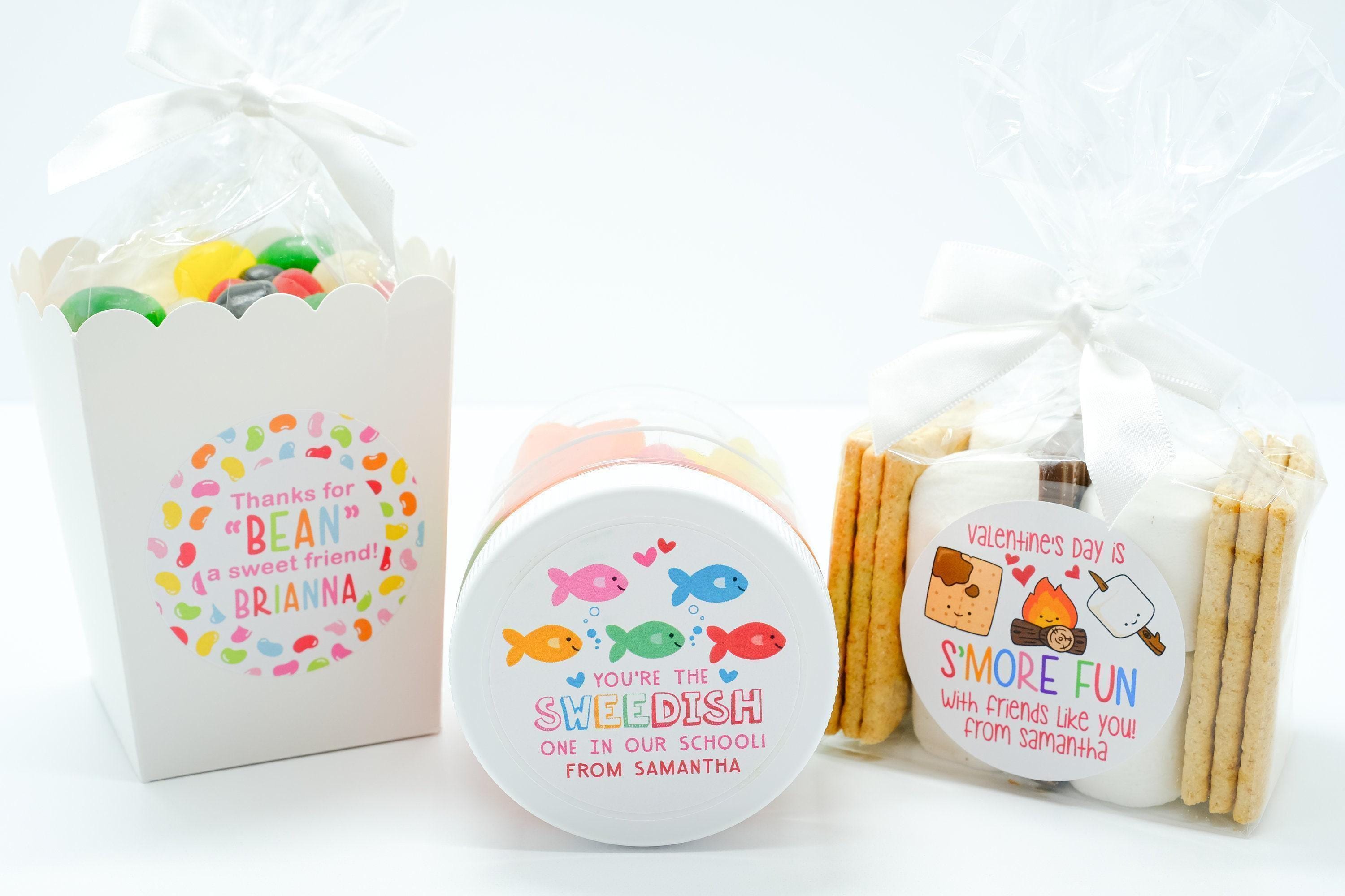 You are a Beary Sweet Valentines Day Stickers - Personalized Valentine Round Sticker Labels - Classroom Valentines for School