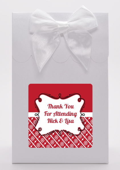 Modern Thatch Red - Goodie Bags