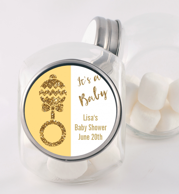 http://www.candlesandfavors.com/images//gold_glitter_baby_rattle_candy_jar.png