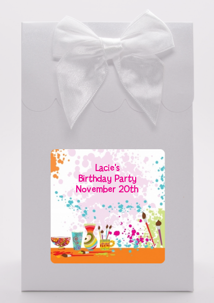 Pottery Painting Birthday Party Goodie Bags