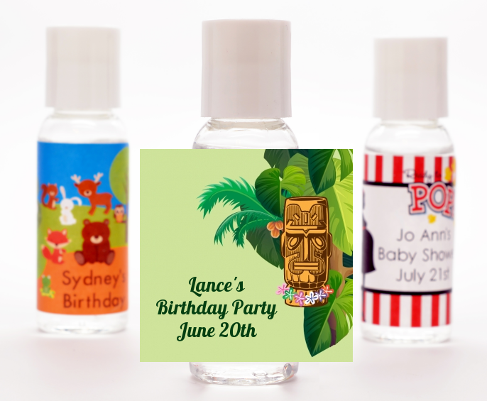 Tiki Birthday Party Favors