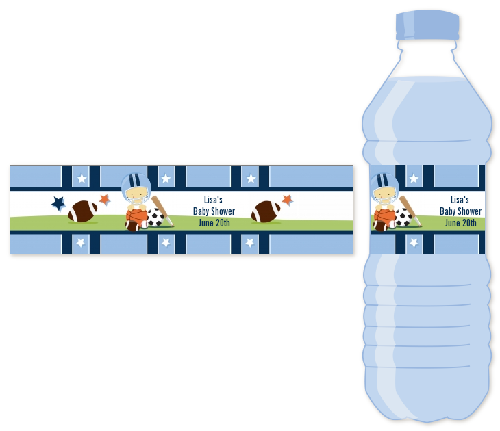 Bluey Water Bottle Labels 