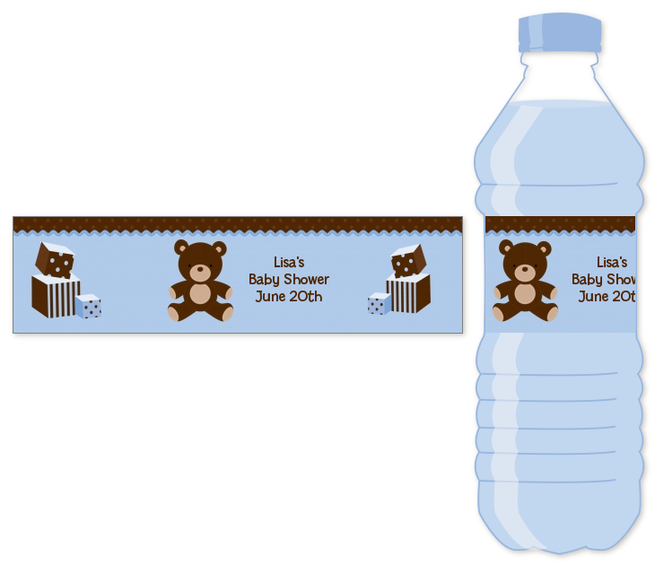 teddy bear water bottle
