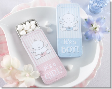 Baby Announce-Mints Premium Mint Tin Favors