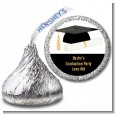 Graduation Cap - Hershey Kiss Graduation Party Sticker Labels thumbnail