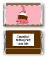 Valentine's 1st Birthday Bottle Label in Pink and Gold – Swanky Party Box