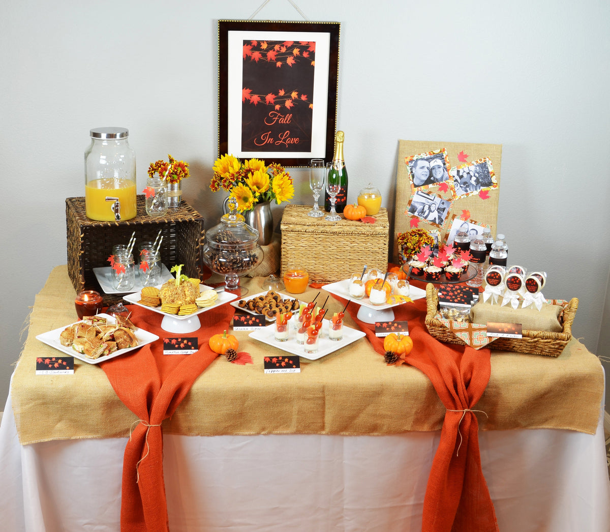 Fall In Love - Bridal Shower Theme