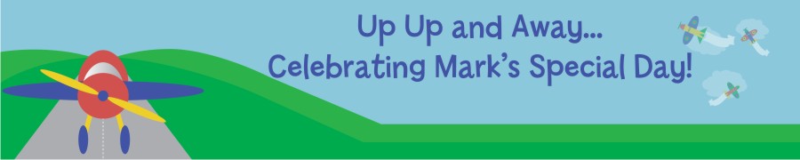 Airplane - Personalized Baby Shower Banners
