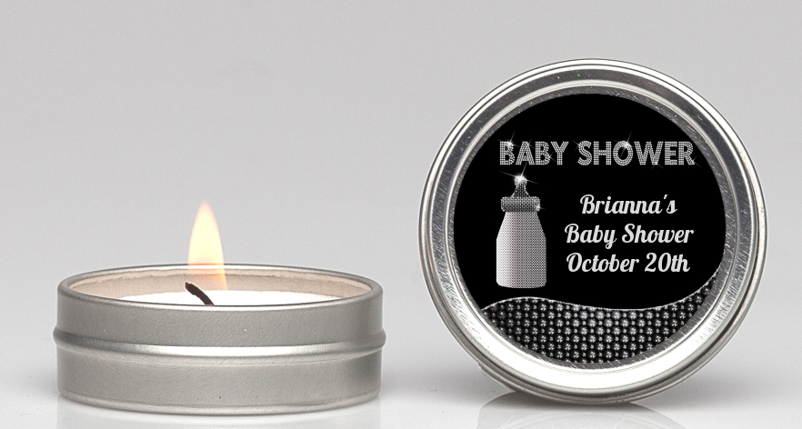 Baby Bling - Baby Shower Candle Favors