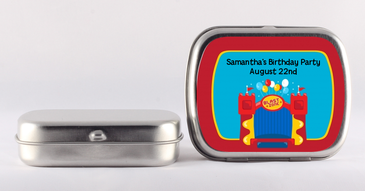 Bounce House - Personalized Birthday Party Mint Tins