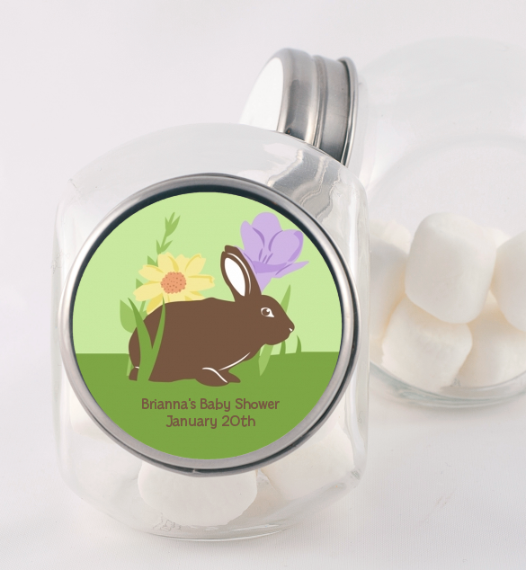 Bunny - Personalized Baby Shower Candy Jar