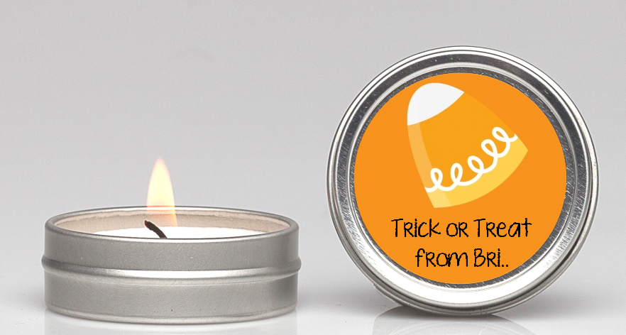 Candy Corn - Halloween Candle Favors