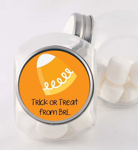 Candy Corn - Personalized Halloween Candy Jar