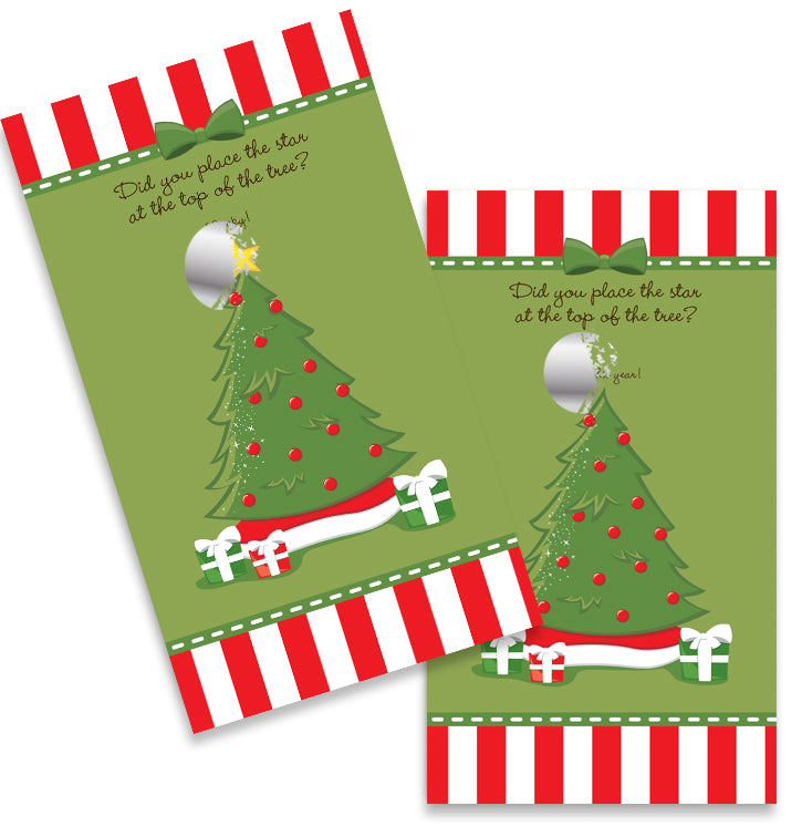 Christmas Tree - Christmas Scratch Off Game Tickets