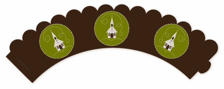 Church - Baptism / Christening Cupcake Wrappers