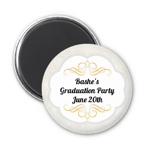 Con-Grad-ulations - Personalized Graduation Party Magnet Favors