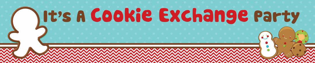 Cookie Exchange - Personalized Christmas Banners