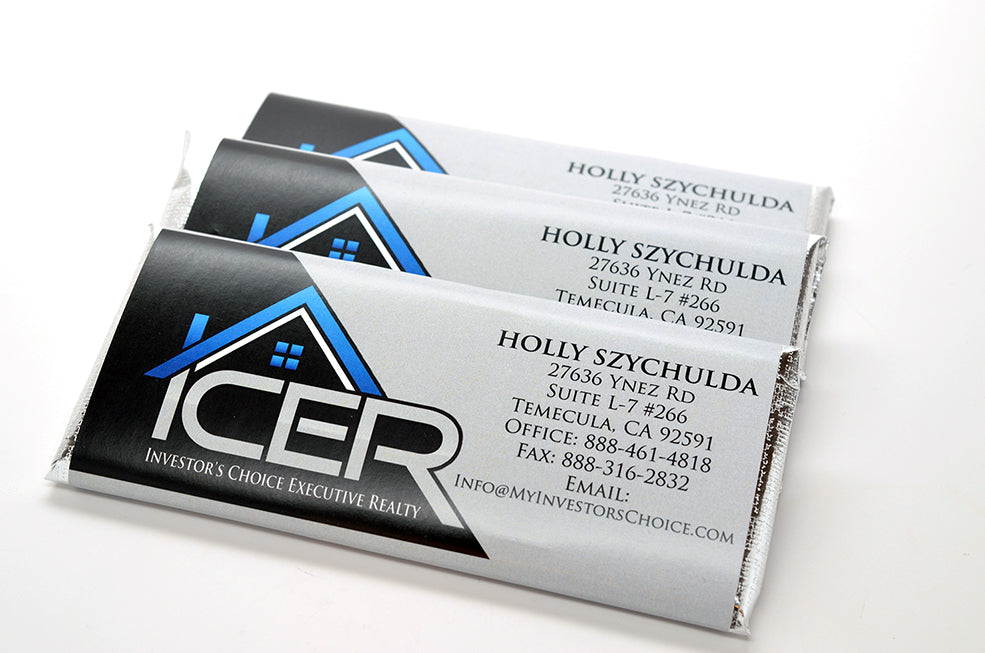 Corporate - Personalized Candy Bar Wrappers