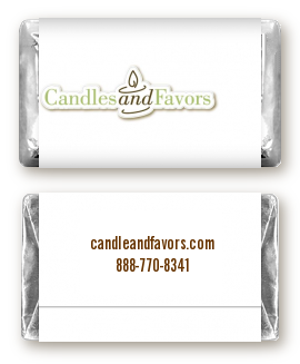 Corporate Logo - Personalized  Mini Candy Bar Wrappers