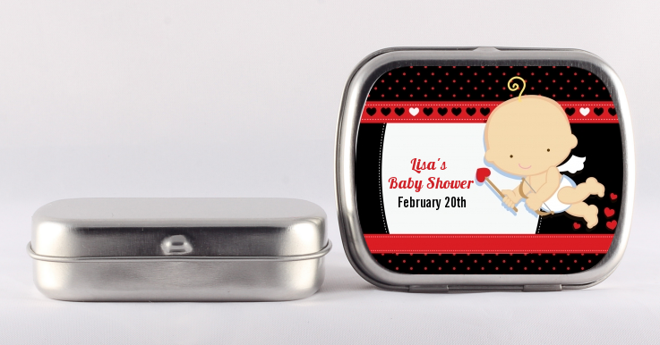 Cupid Baby Valentine's Day - Personalized Baby Shower Mint Tins