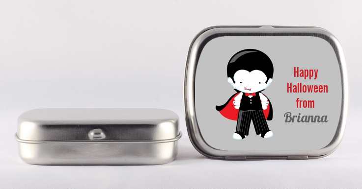 Dracula - Personalized Halloween Mint Tins