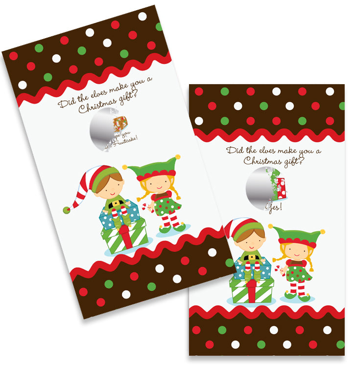 Santa's Little Elf - Christmas Scratch Off Game Tickets