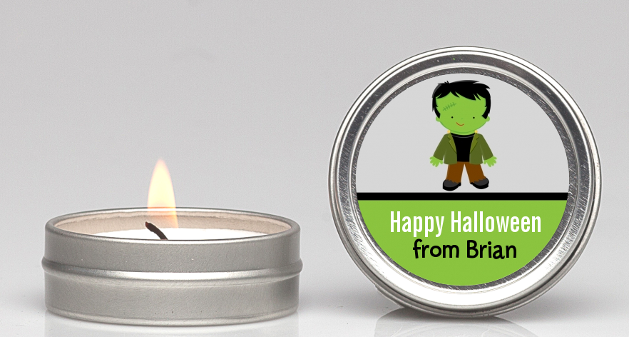 Frankenstein - Halloween Candle Favors