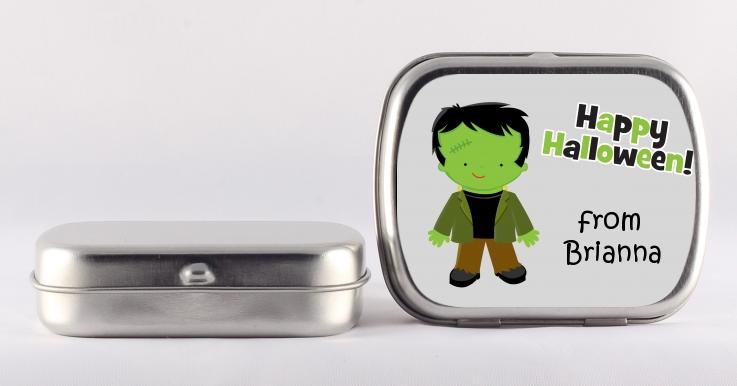 Frankenstein - Personalized Halloween Mint Tins