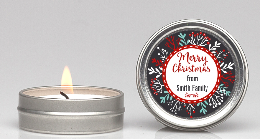 Holly Berries - Christmas Candle Favors