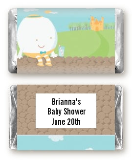 Humpty Dumpty - Personalized Baby Shower Mini Candy Bar Wrappers
