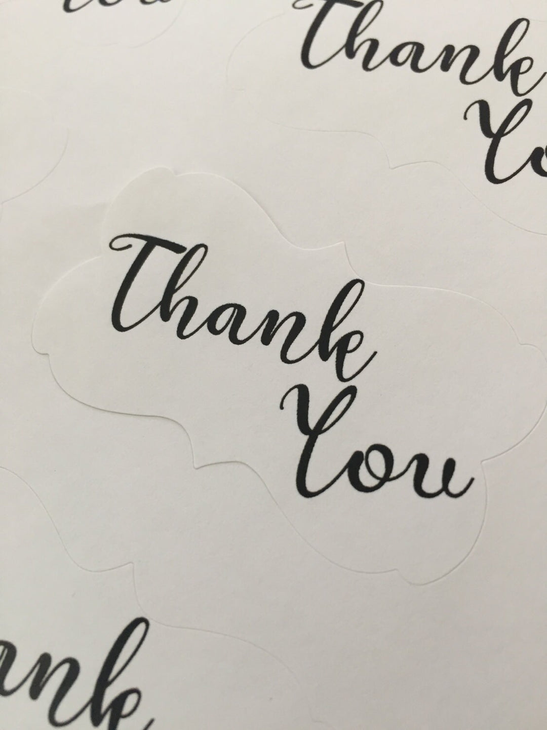 Thank You Sticker - Printed Stickers - Small Business Stickers - Shop Small - Packaging Sticker - Product Packaging Label - Envelope Seal