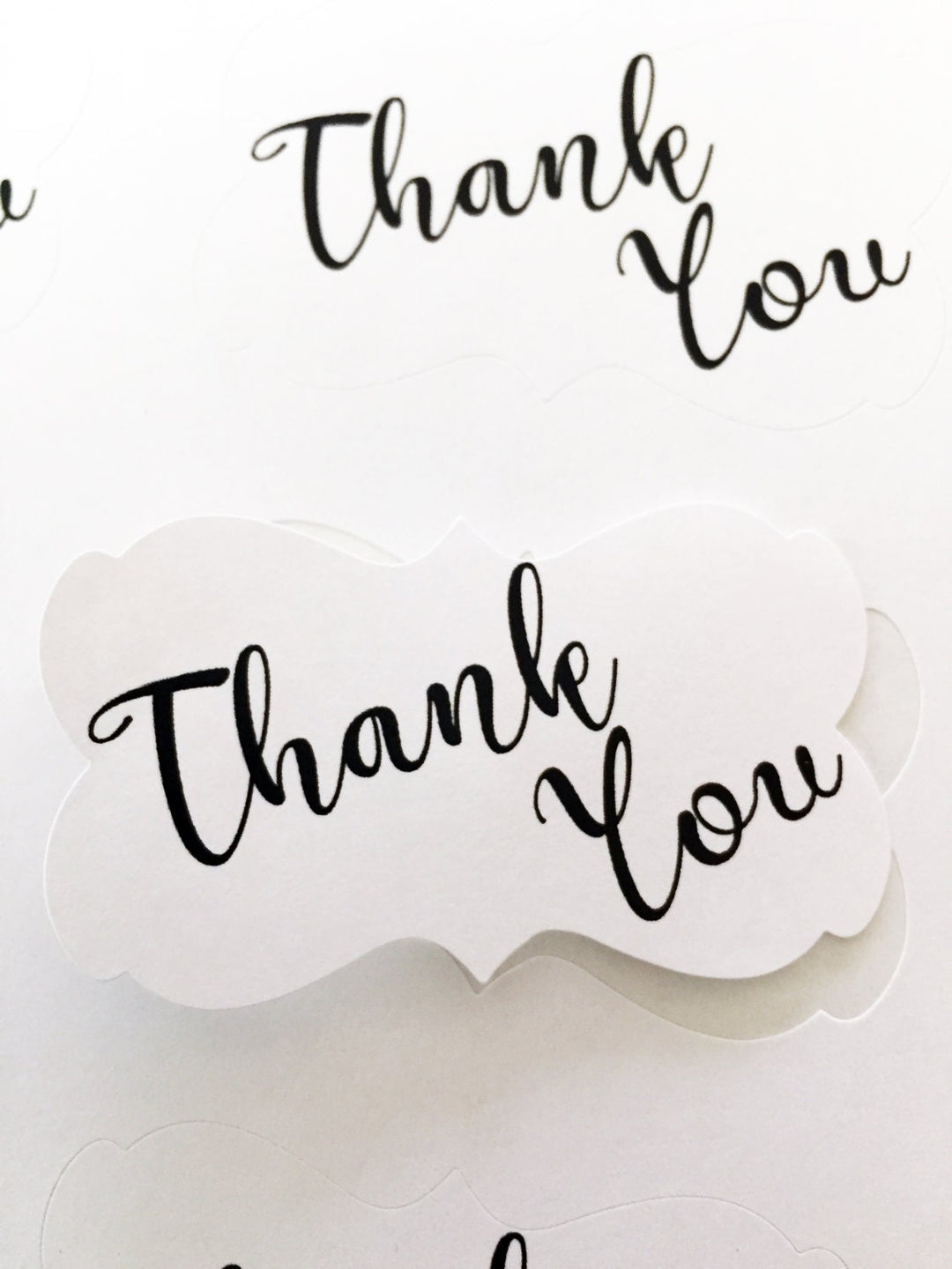 Thank You Sticker - Printed Stickers - Small Business Stickers - Shop Small - Packaging Sticker - Product Packaging Label - Envelope Seal