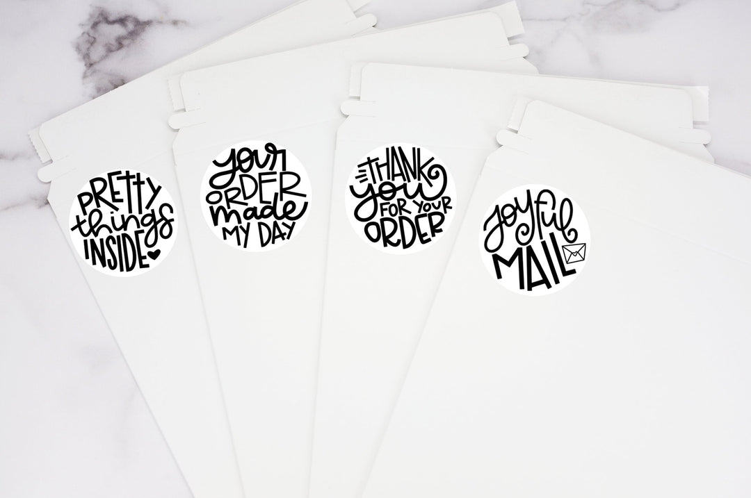 Thank you for supporting a small business- Small Business Packaging - Thank You Labels - Thank You Stickers