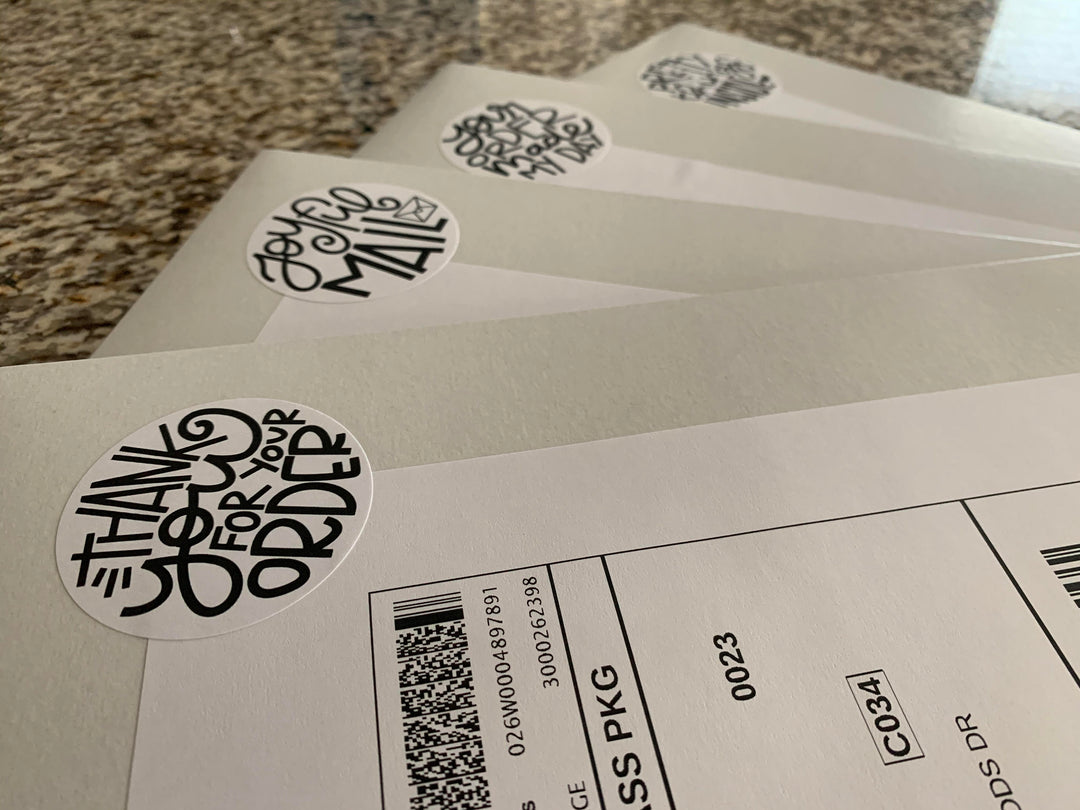Thank you for supporting a small business- Small Business Packaging - Thank You Labels - Thank You Stickers
