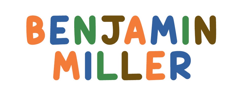 Boy Name Labels, Kid Name Labels, Name Tag Stickers, Waterproof Labels for Kids Daycare, Vinyl Name Stickers for Kids School Labels