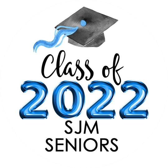 Class of 2025 Graduation Party Stickers, Personalized Round Grad Party Favor Labels, Decor for Bag, Candy, Seals, Congrats Class of 2025