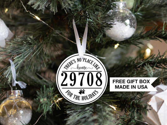 Personalized No Place Like Home Christmas Ornament | Our First Home Ornament | Christmas Ornament | Custom Family Keepsake | Family Ornament