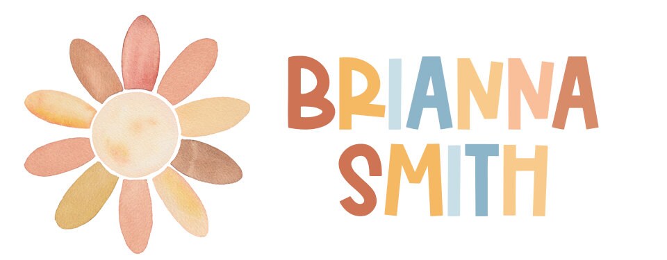 Boho Flowers Name Labels, Name Tag Stickers, Waterproof Labels for Kids Daycare, Vinyl Name Stickers for Kids School Labels