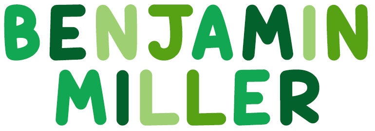 Personalized Boy Name Labels, Waterproof Green Stickers, Supplies for Back to School
