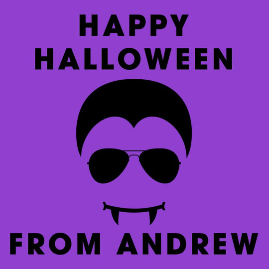 Dracula Face Personalized Halloween Sticker, Custom Halloween Stickers, Kids Halloween Favor Stickers, Halloween Stickers for School