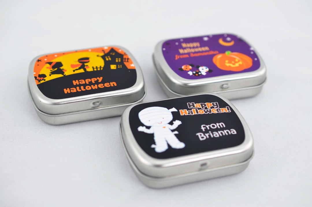Pumpkin Personalized Halloween Stickers, Custom Halloween Stickers, Kids Halloween Favor Stickers, Cute Halloween Stickers for School
