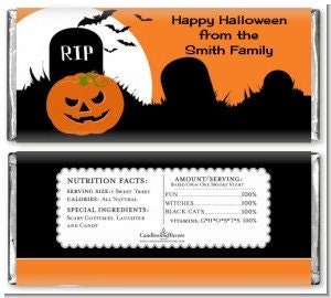 Spooky Pumpkin Personalized Halloween Sticker, Custom Halloween Stickers, Kids Halloween Favor Stickers, Cute Halloween Stickers for School