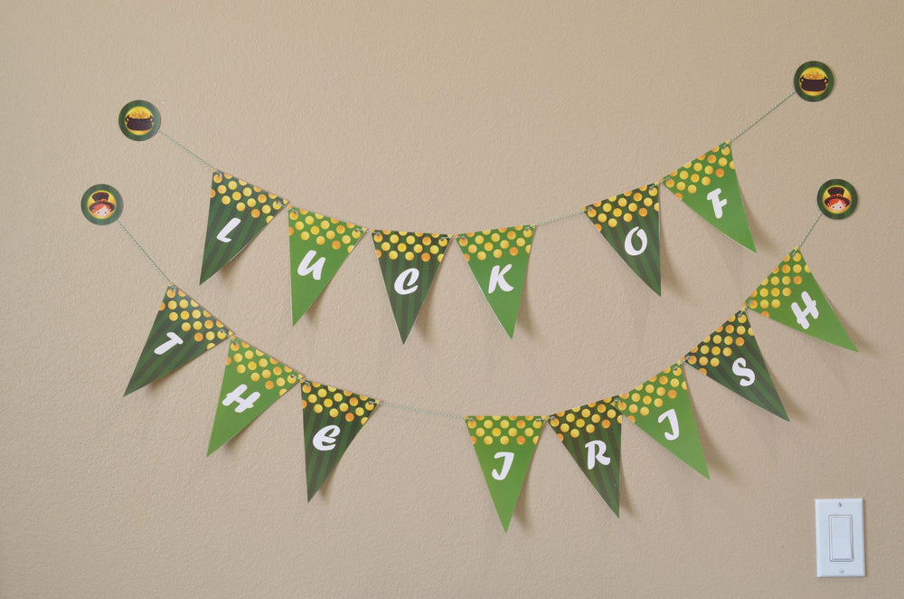 Ready To Pop Blue - Baby Shower Themed Pennant Set - INSTANT DOWNLOAD