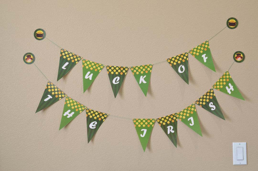 Ready To Pop Blue - Baby Shower Themed Pennant Set - INSTANT DOWNLOAD