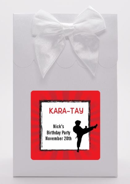 Karate Kid - Fill In The Blank Birthday Party Thank You Card  - Professionally printed *or* DIY printable PDF