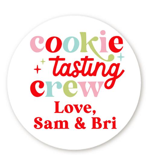 Baking Spirits Bright Stickers, Personalized Merry and Bright Labels, Custom Made with Love Stickers, From the Kitchen Oh What Fun